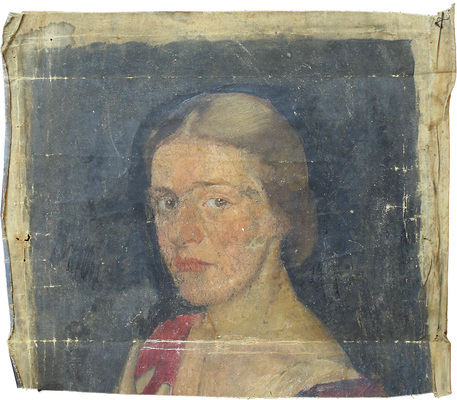 Анисфельд Борис Израилевич. Портрет сестры художника Ольги Израилевны Бать